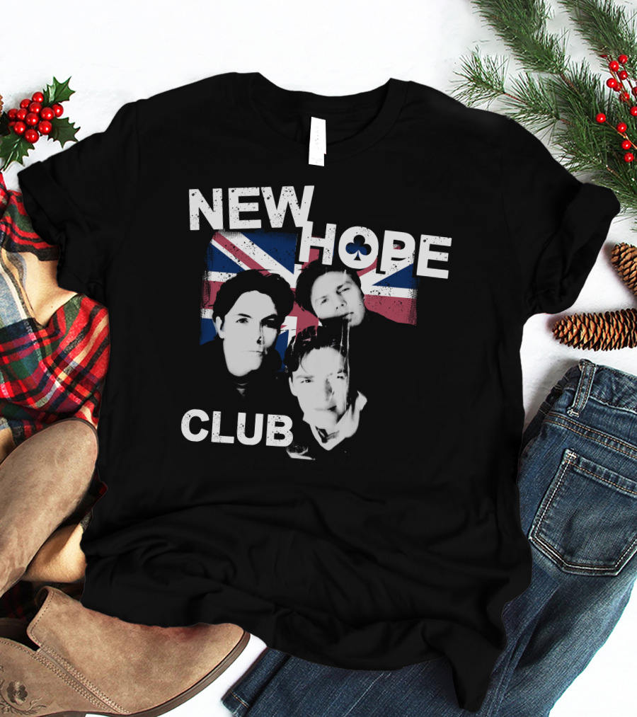 Newhopeclub Merch NHC Union Jack Faces T-Shirt