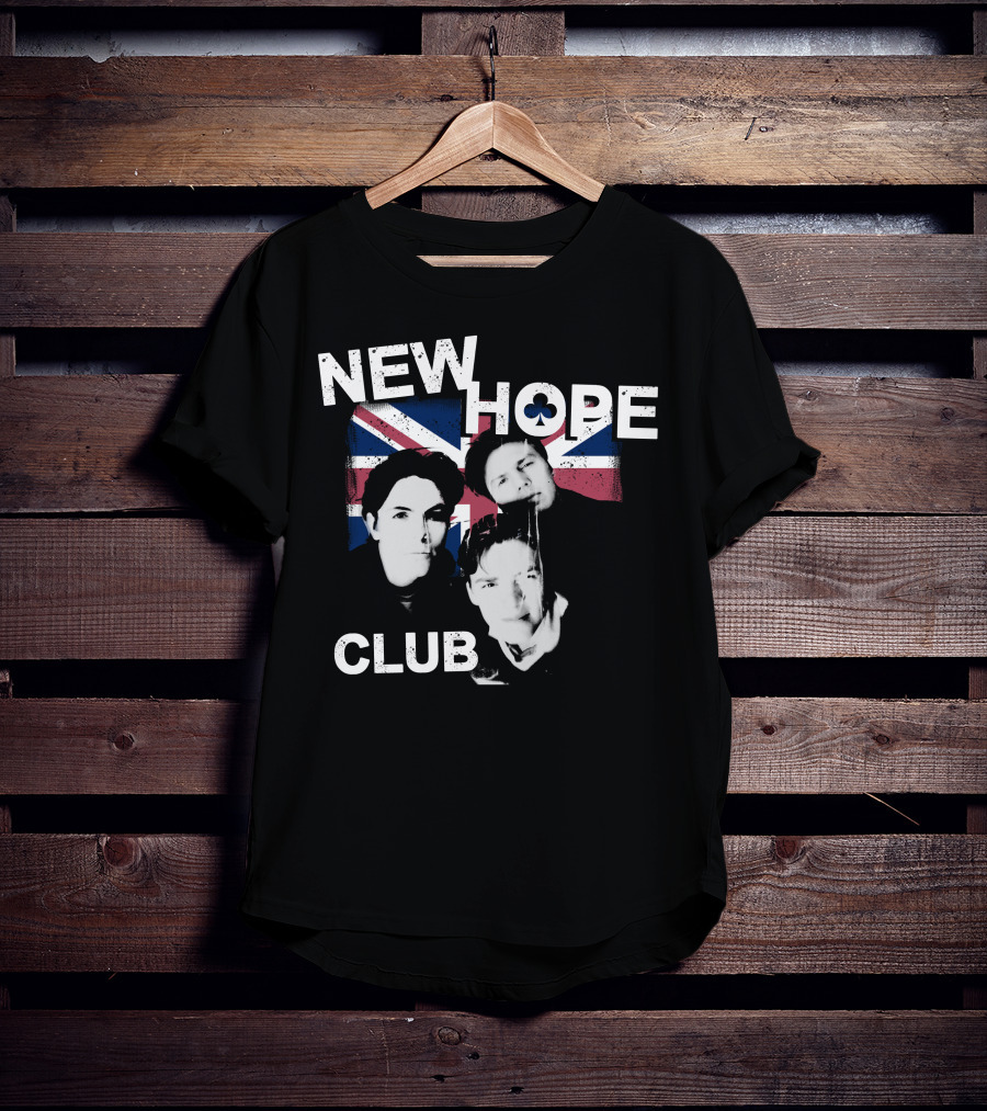 Newhopeclub Merch NHC Union Jack Faces T-Shirt