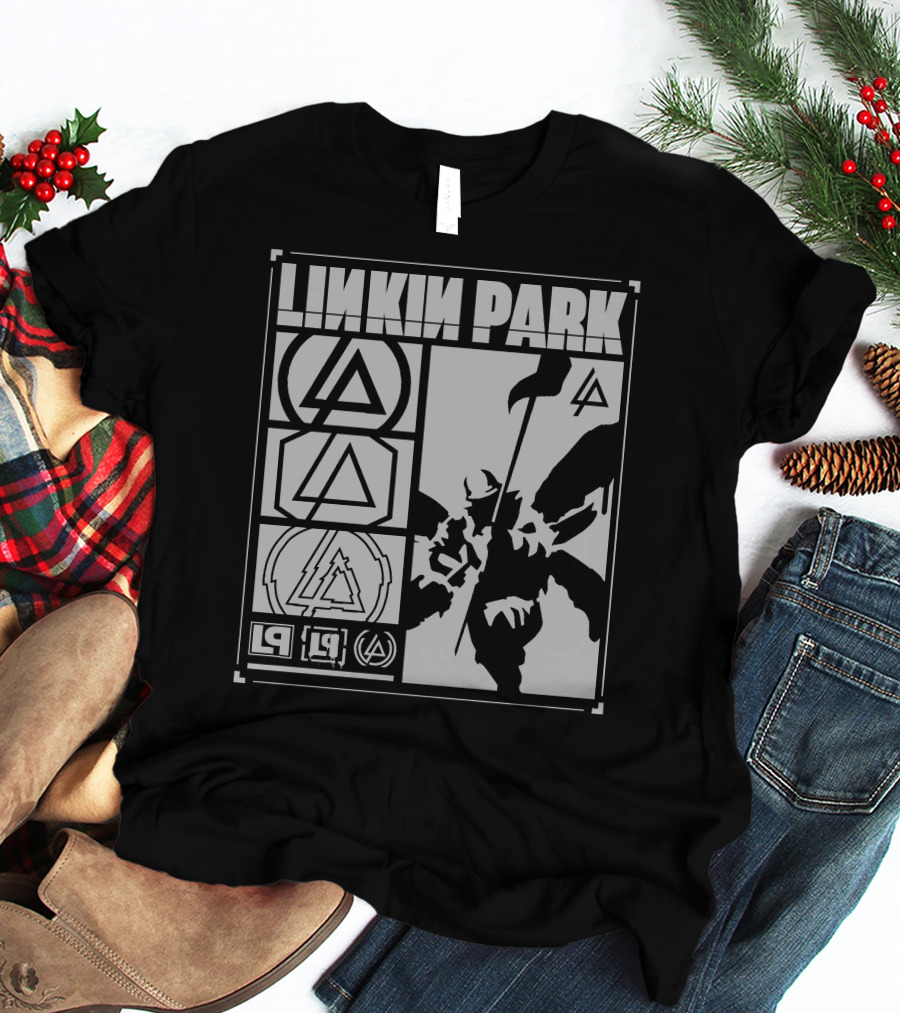 Linkin Park Logos Collection With Soldier T-Shirt