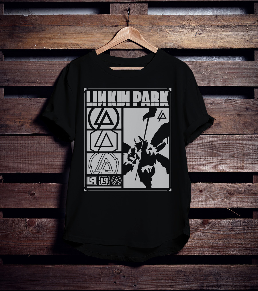 Linkin Park Logos Collection With Soldier T-Shirt
