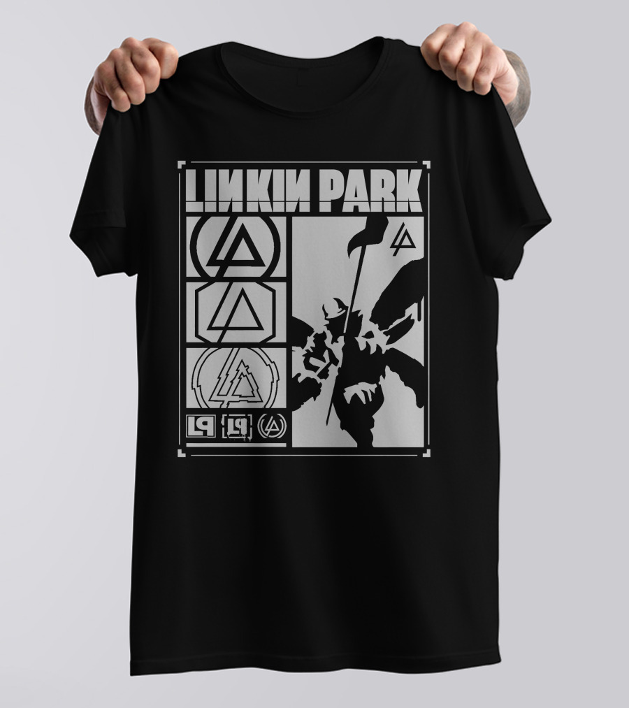 Linkin Park Logos Collection With Soldier T-Shirt