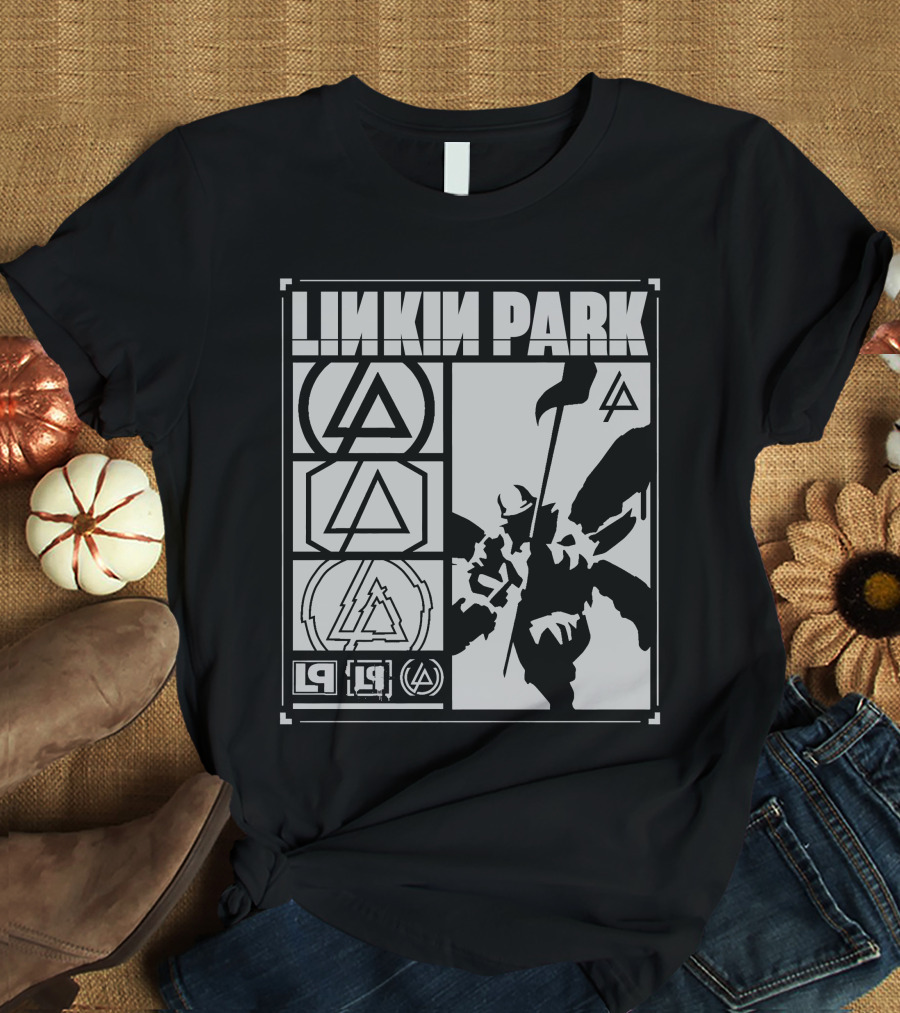 Linkin Park Logos Collection With Soldier T-Shirt