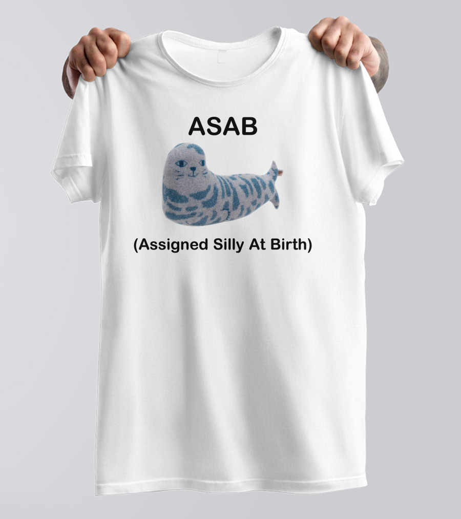 ASAB Assigned Silly At Birth Seal Toy Picckl T-Shirt