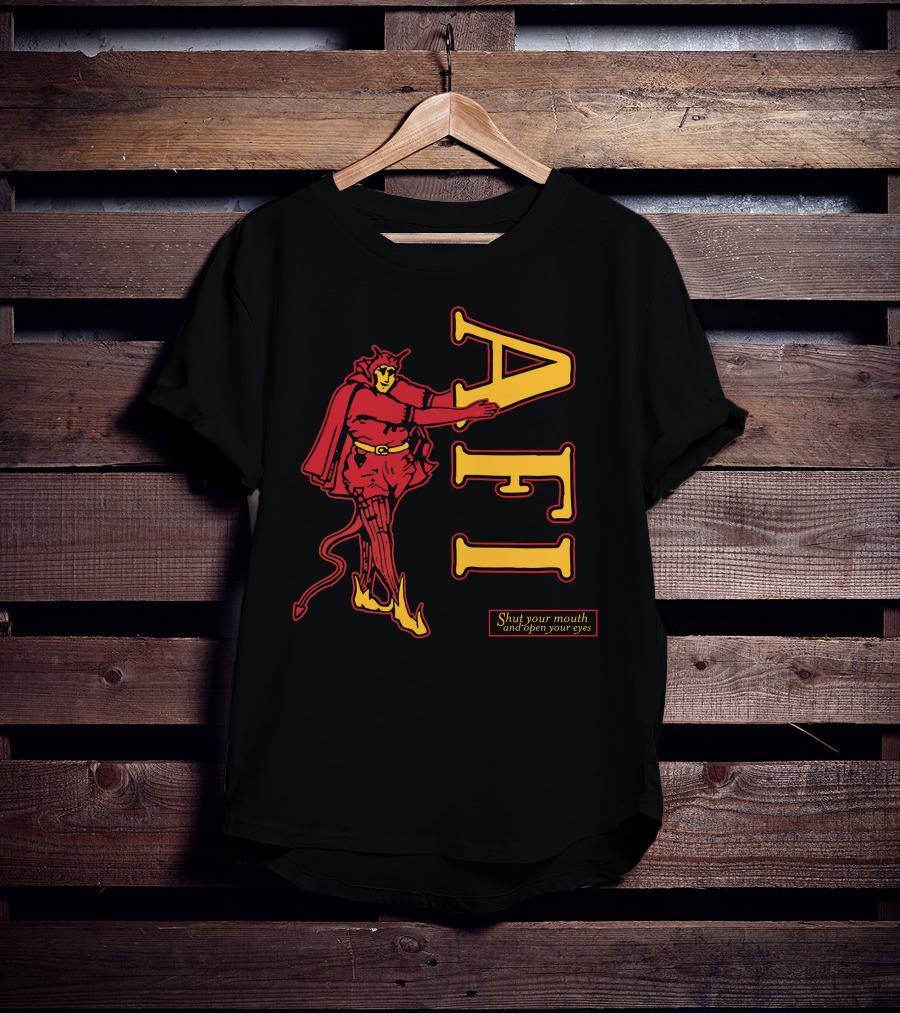 Afireinside Shop AFI Devil Shut Your Mouth And Open Your Eyes T-Shirt