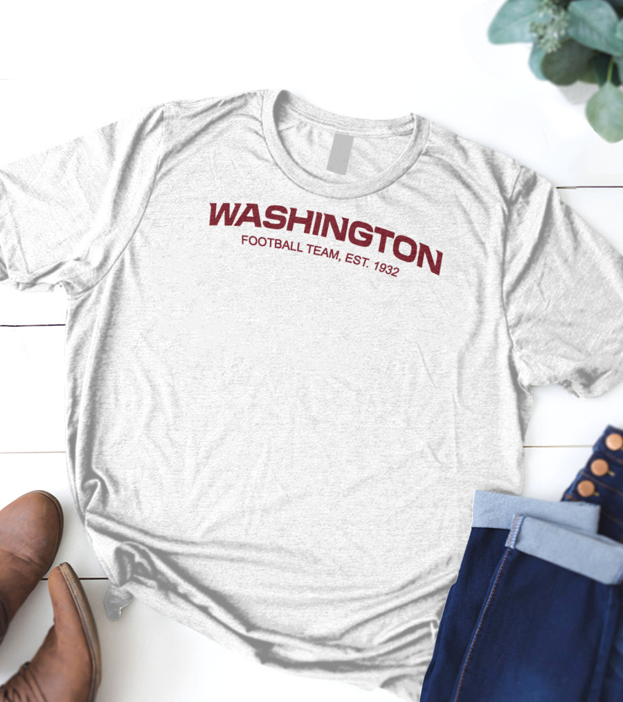 Washington Football Team Est. 1932 Commanders Store T-Shirt