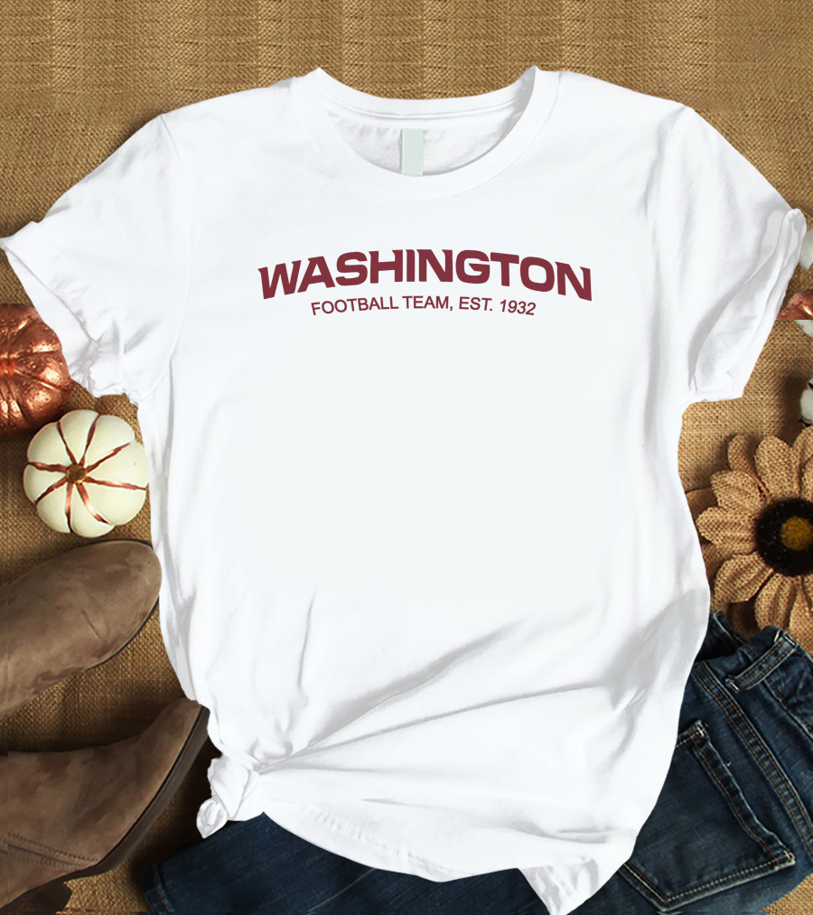 Washington Football Team Est. 1932 Commanders Store T-Shirt
