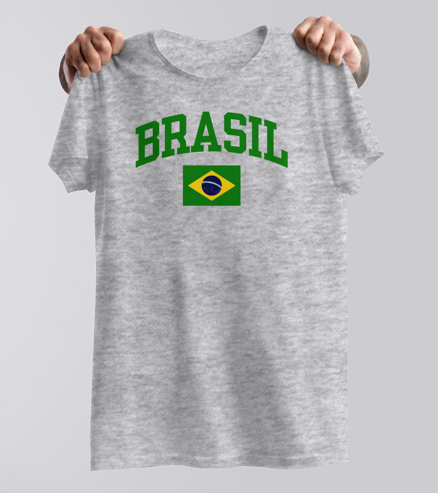 Nowunitedmusic Josh Beauchamp Brasil Flag Wearing T-Shirt