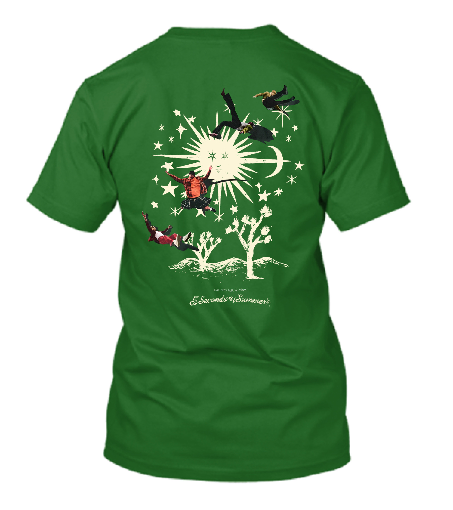 5 Seconds Of Summer The New Album Promo Desert Sun Starry Sky T-Shirt