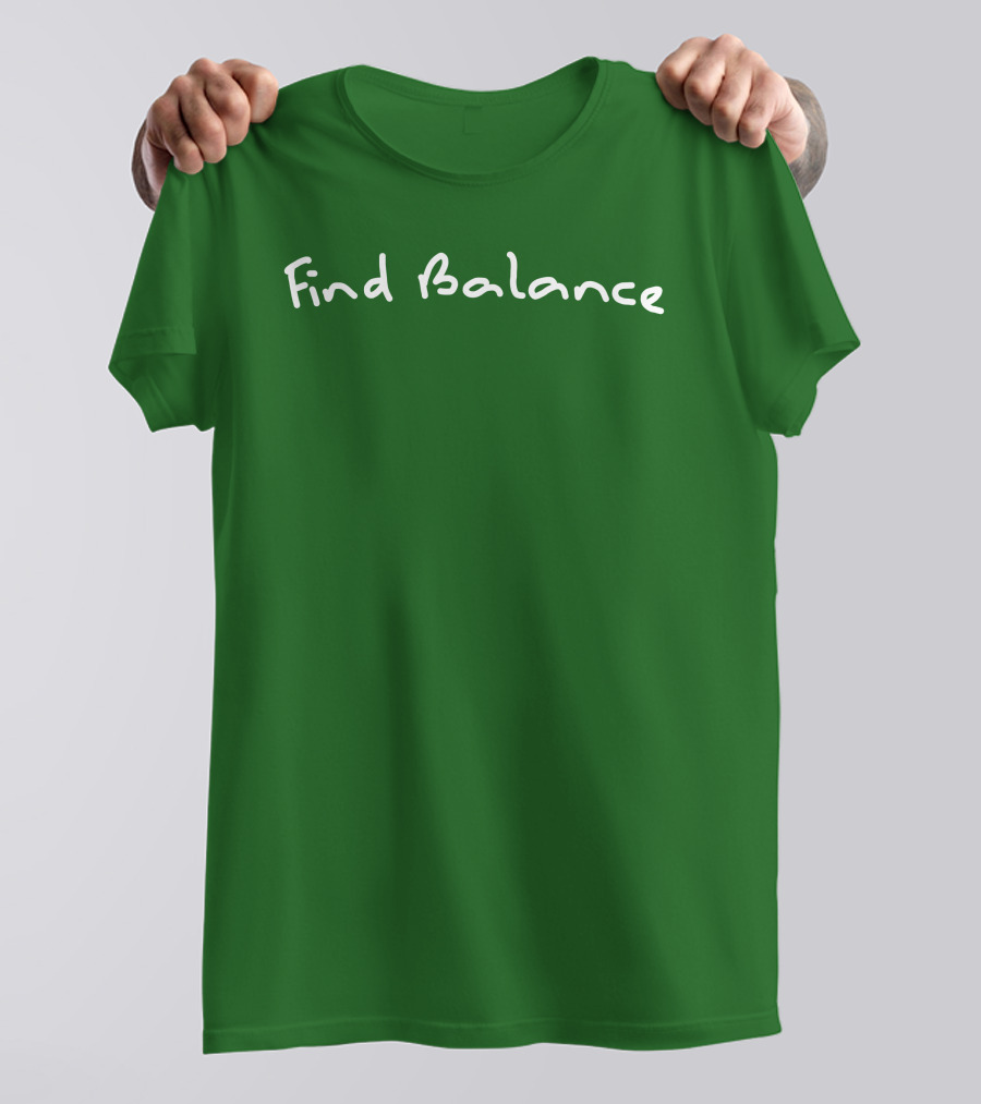 Find Balance Dreci Wearing T-Shirt