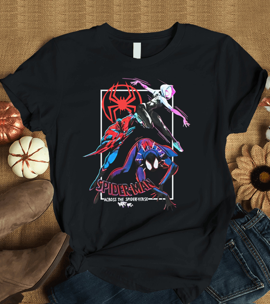 Spider Man Across The Spider Verse Art One Marvel Spider T-Shirt