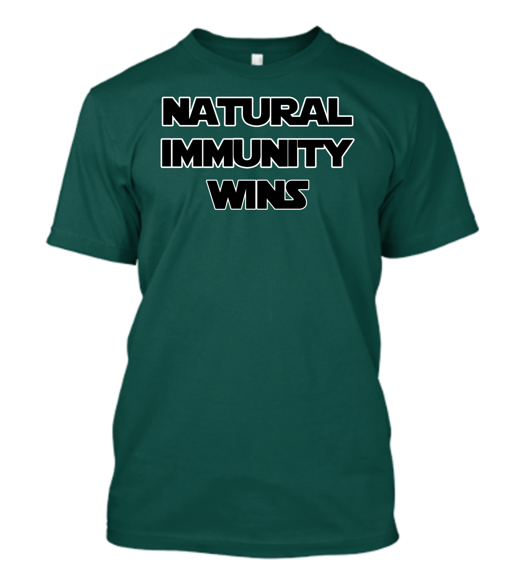 Natural Immunity Wins Rizza Islam T-Shirt