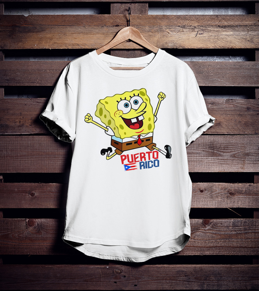 Ghetto Smosh Bob Esponja Puerto Rico T-Shirt