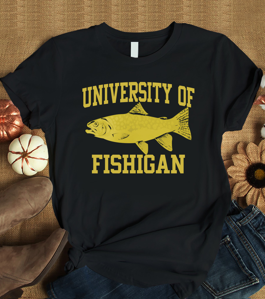 Randy Singer PhD University Of Fishigan Fish T-Shirt