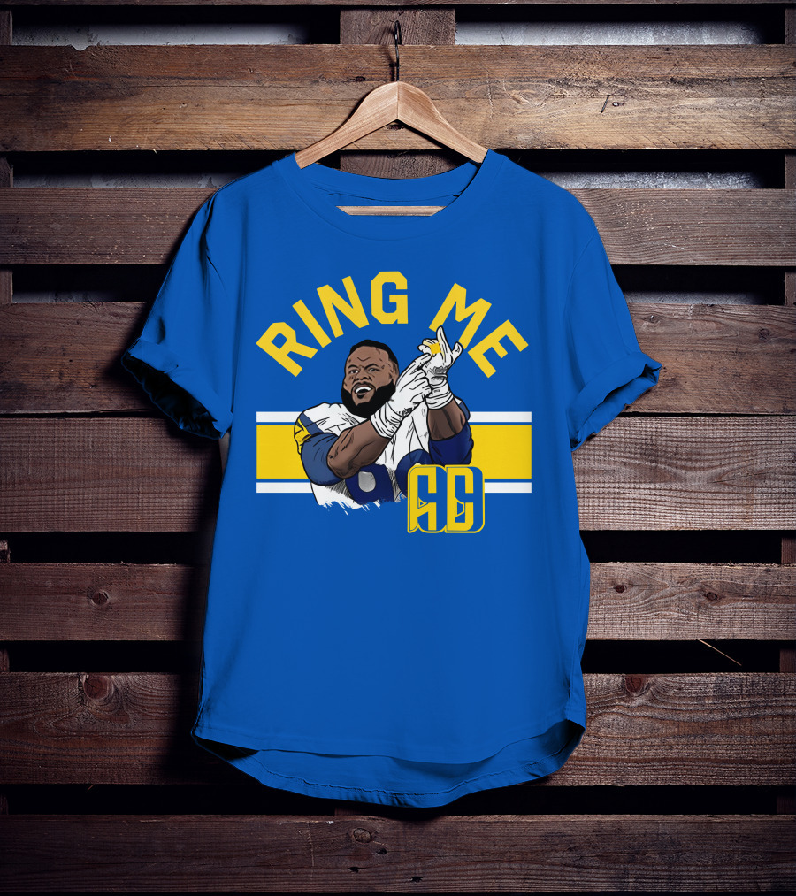 Aaron Donald Ring Me Represent Store Official NFL Merchandise T-Shirt