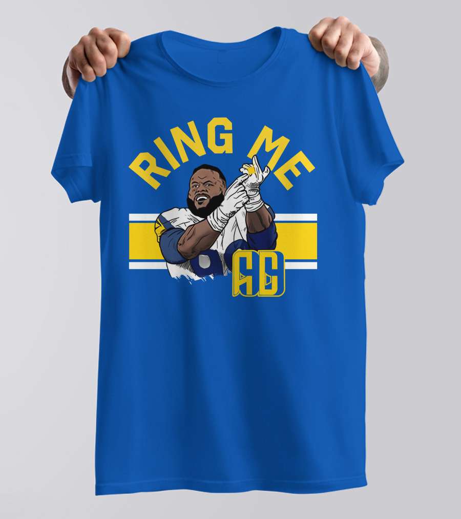 Aaron Donald Ring Me Represent Store Official NFL Merchandise T-Shirt