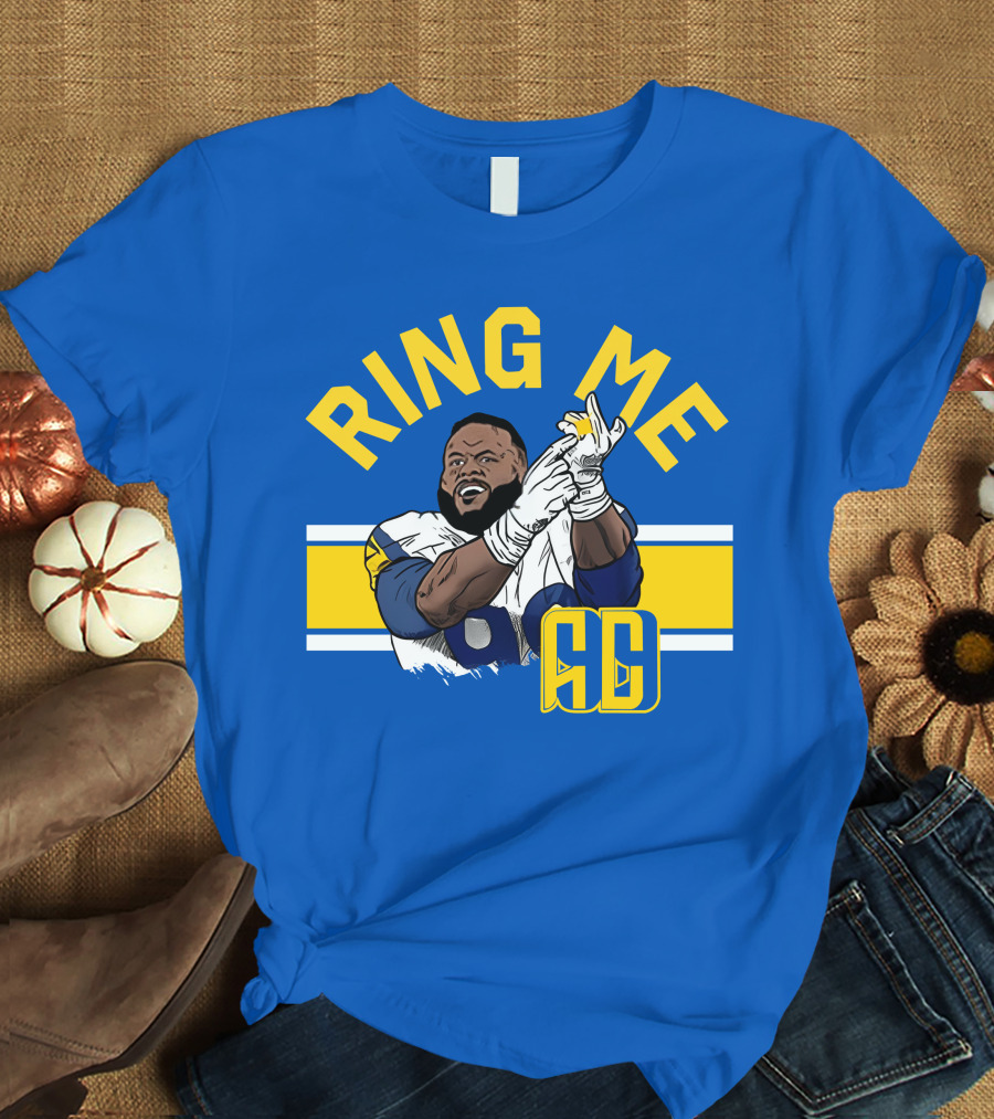 Aaron Donald Ring Me Represent Store Official NFL Merchandise T-Shirt