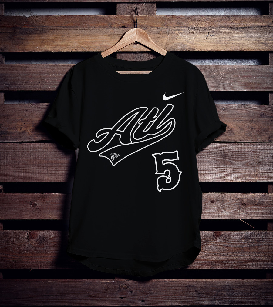 Atl Falcons 5 Alt Logo Drake London T-Shirt