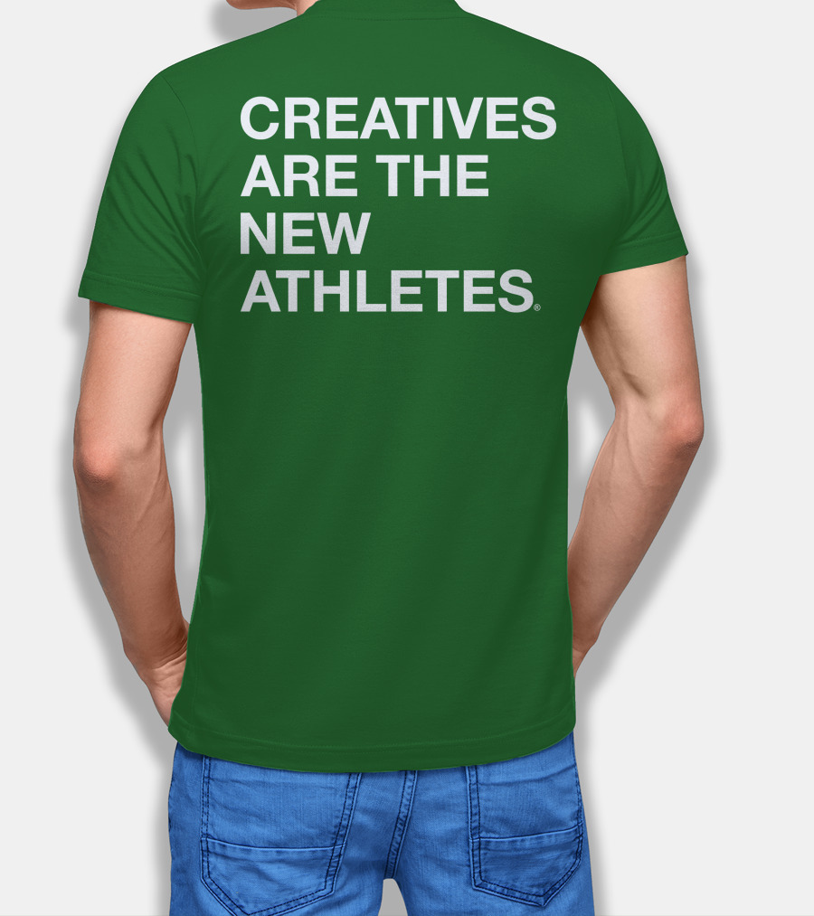 Brianpbosche Creatives Are The New Athletes T-Shirt