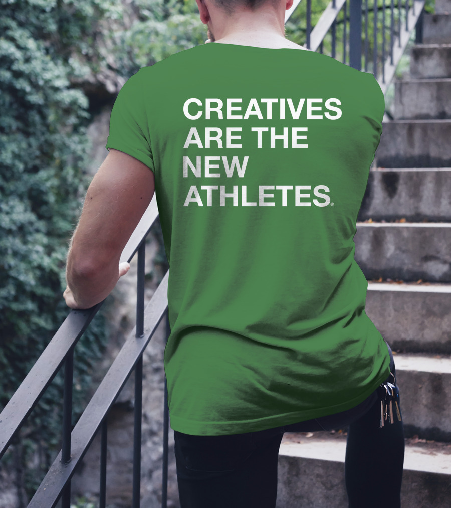Brianpbosche Creatives Are The New Athletes T-Shirt