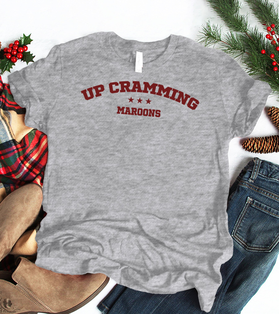 Up Cramming Maroons Stars T-Shirt