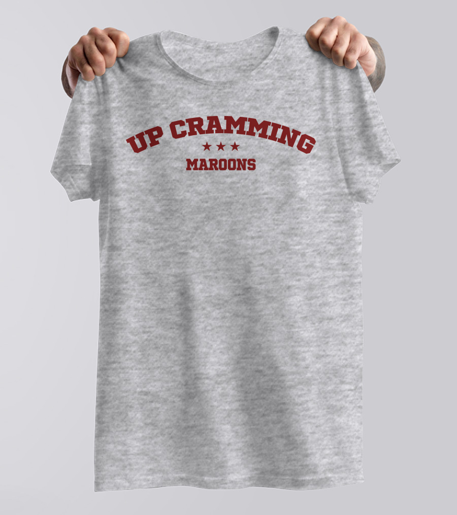 Up Cramming Maroons Stars T-Shirt