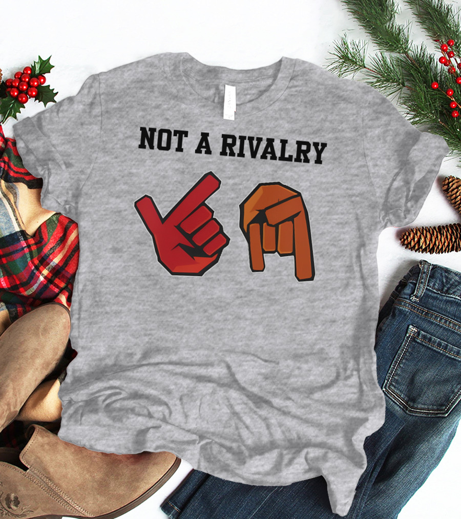Not A Rivalry Hand Symbols Gesture T-Shirt