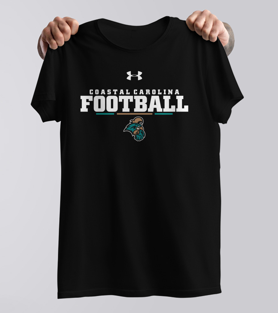 Under Armour Coastal Carolina Football Logo T-Shirt