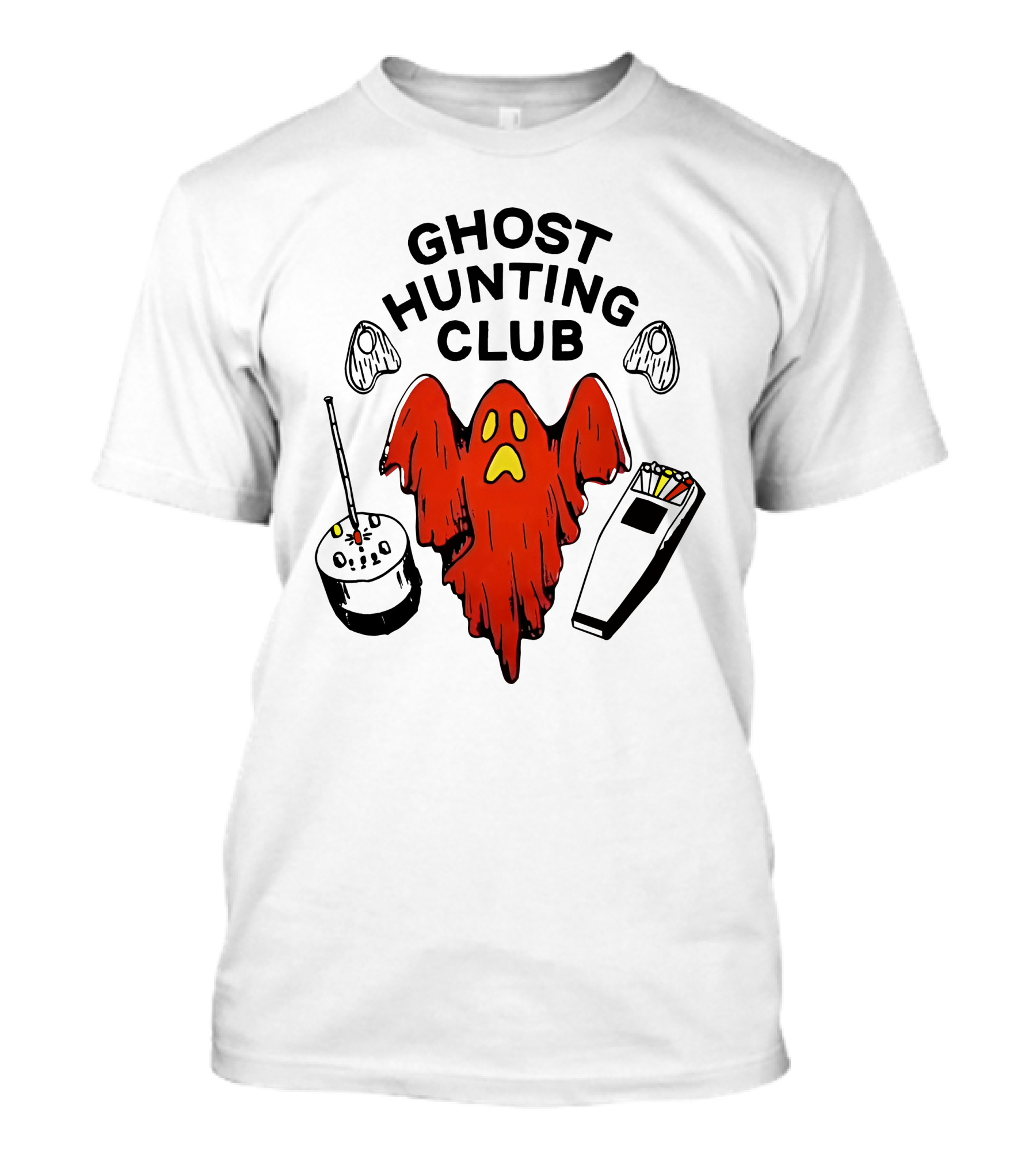 Exploring With Josh Ghost Hunting Club Paranormal Equipment Ghostly Adventure T-Shirt