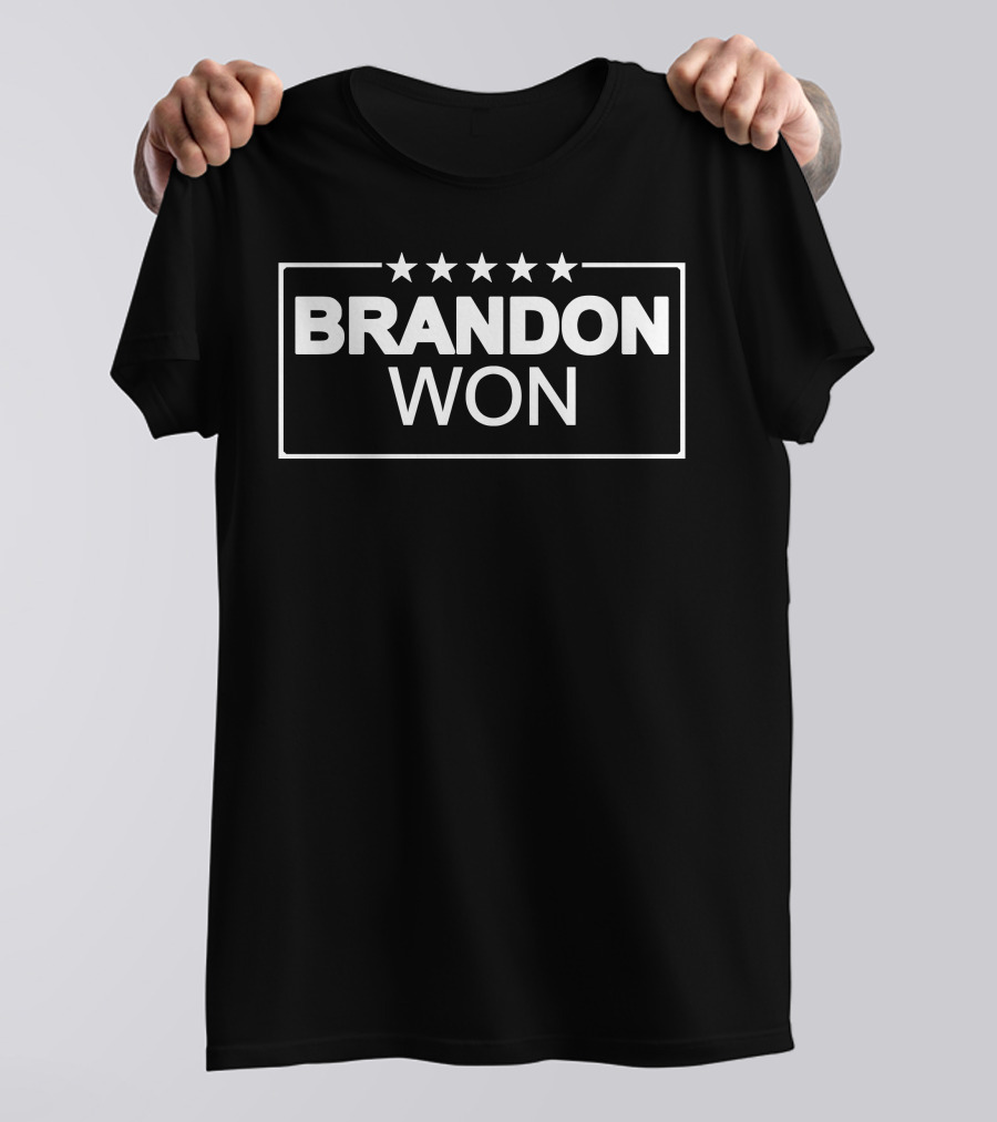BRANDON WON Five Stars T-Shirt