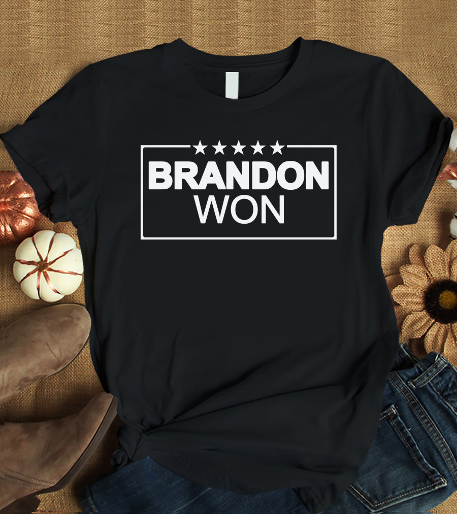 BRANDON WON Five Stars T-Shirt