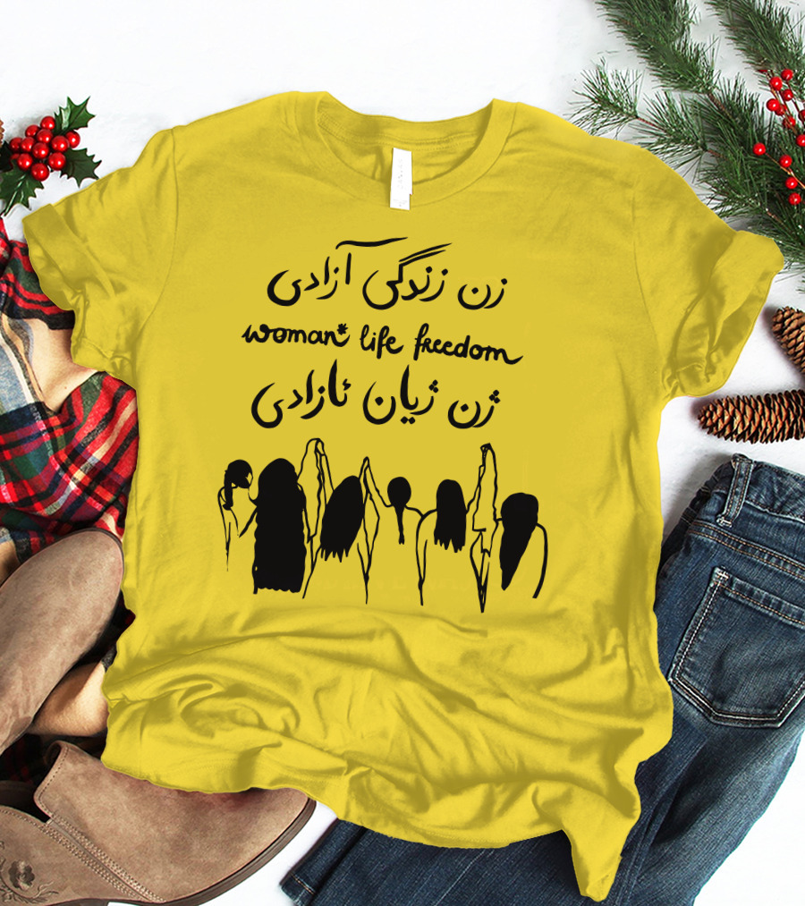 Thehouseofpod Woman Life Freedom زن زندگی آزادی زن ژیان ئازادی T-Shirt