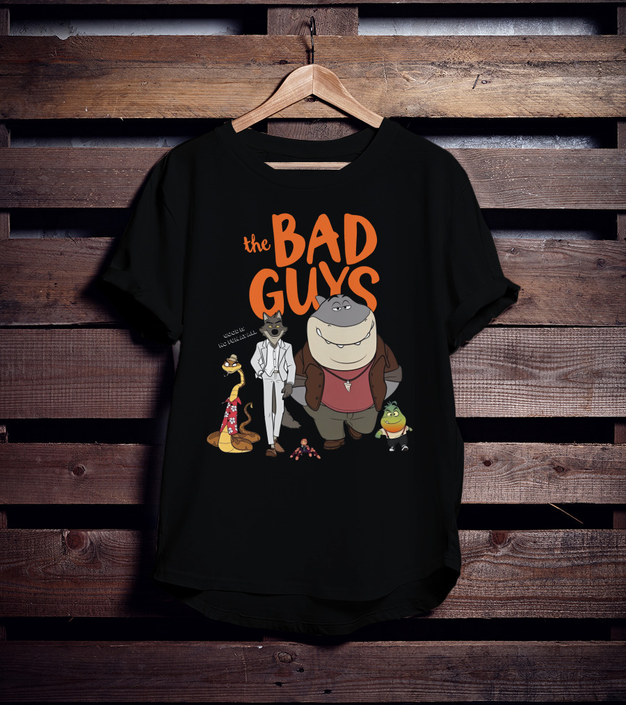 The Bad Guys Good Is No Fun At All Serarel Characters T-Shirt