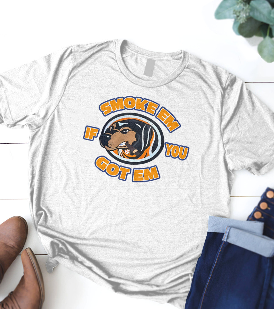 Jabaridavis Vfl Smoke Em If You Got Em Dog T-Shirt