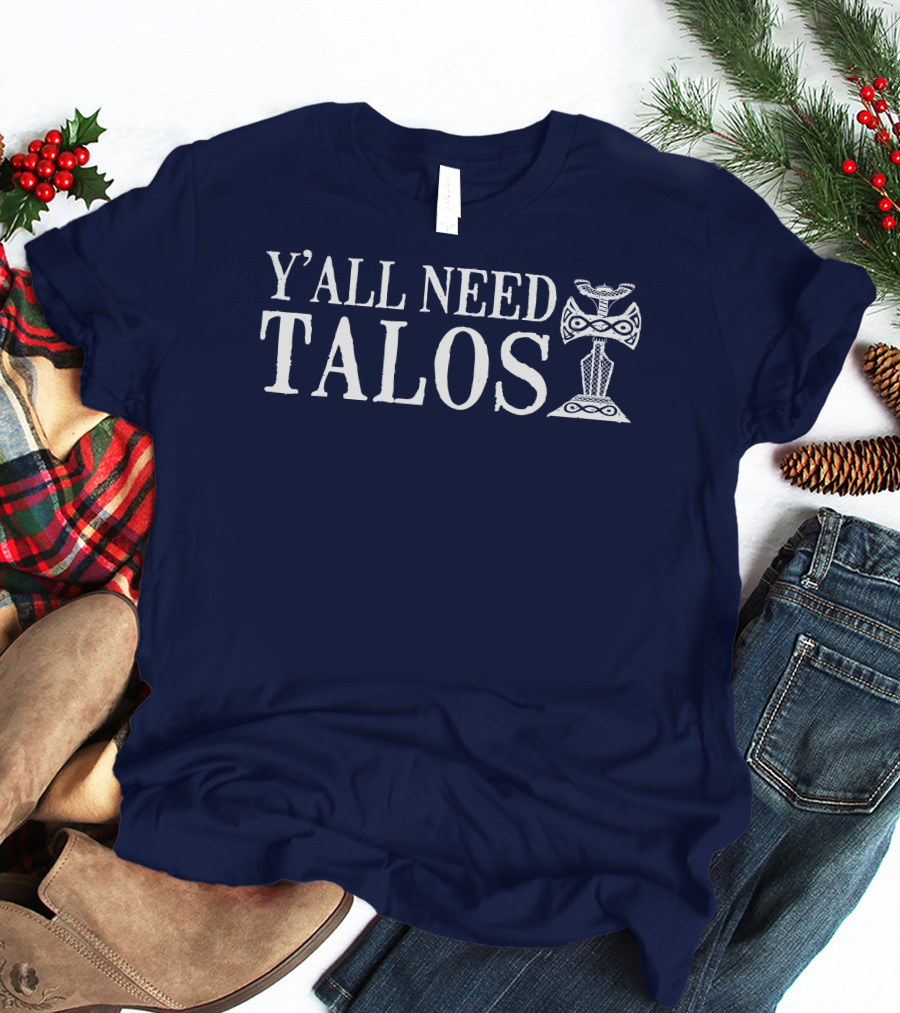 Y'All Need Talos Pantaloonzzz Nordic Symbol T-Shirt