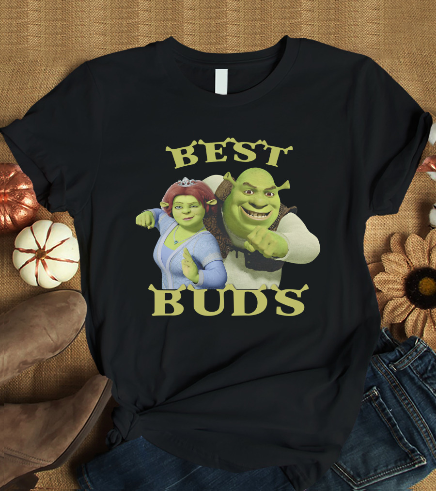 Shrek Fiona Best Buds T-Shirt