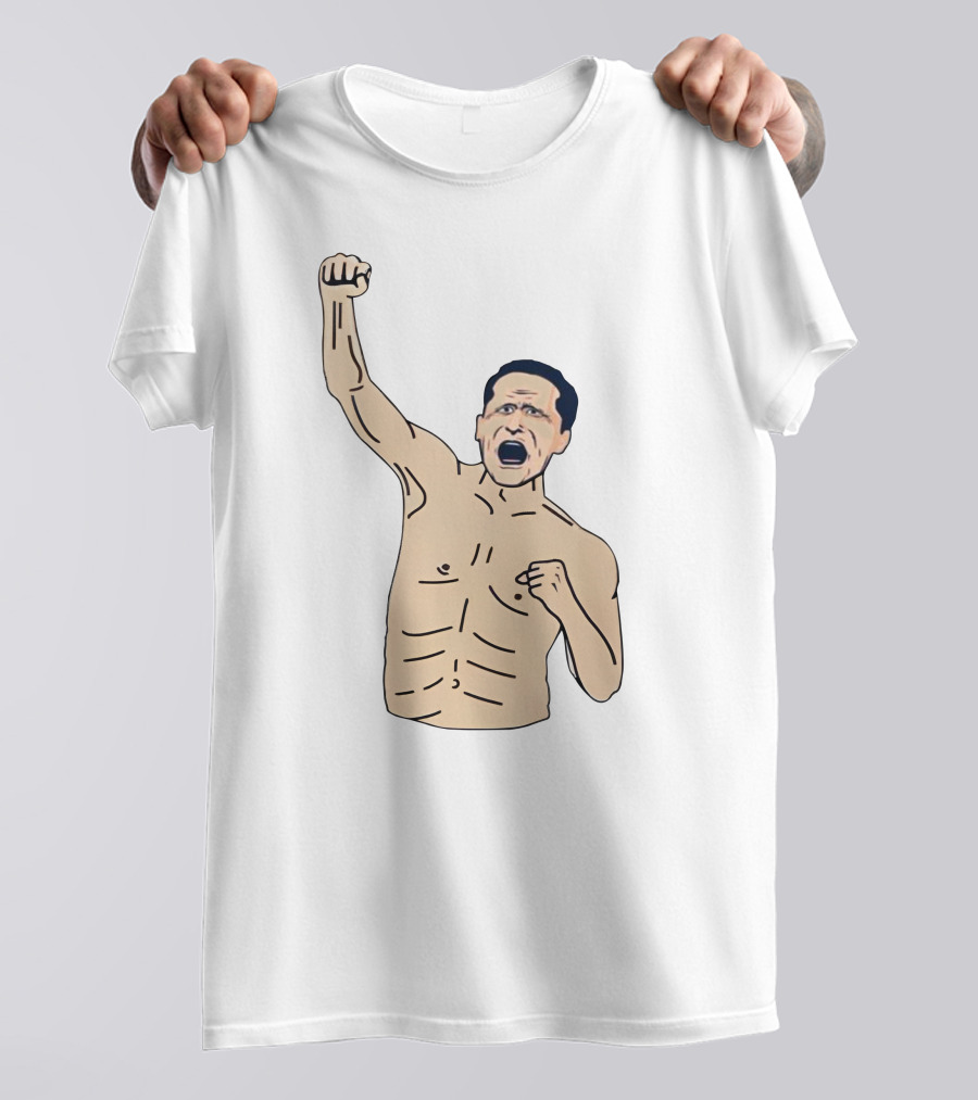 Eric Musselman Celebration Shirtless Fist Pump T-Shirt