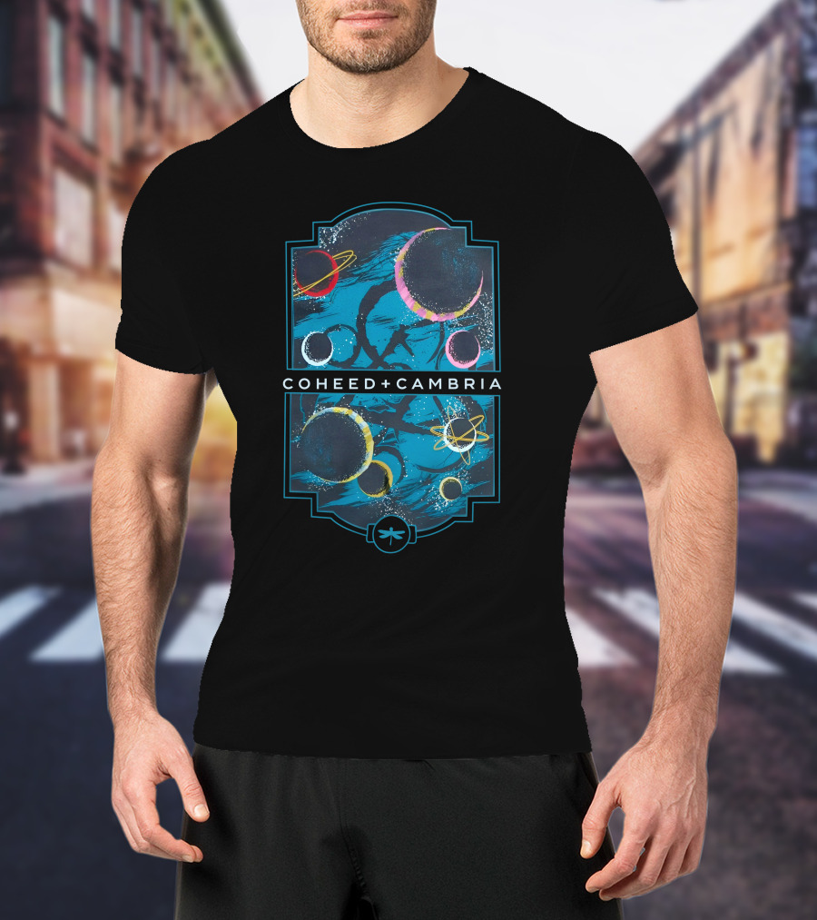 Coheed And Cambria Cosmic Planets And Space T-Shirt