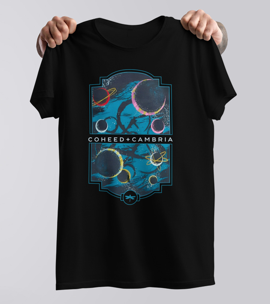 Coheed And Cambria Cosmic Planets And Space T-Shirt