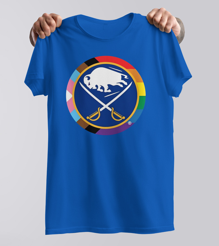 Buffalo Sabres Inclusive Pride Colors T-Shirt