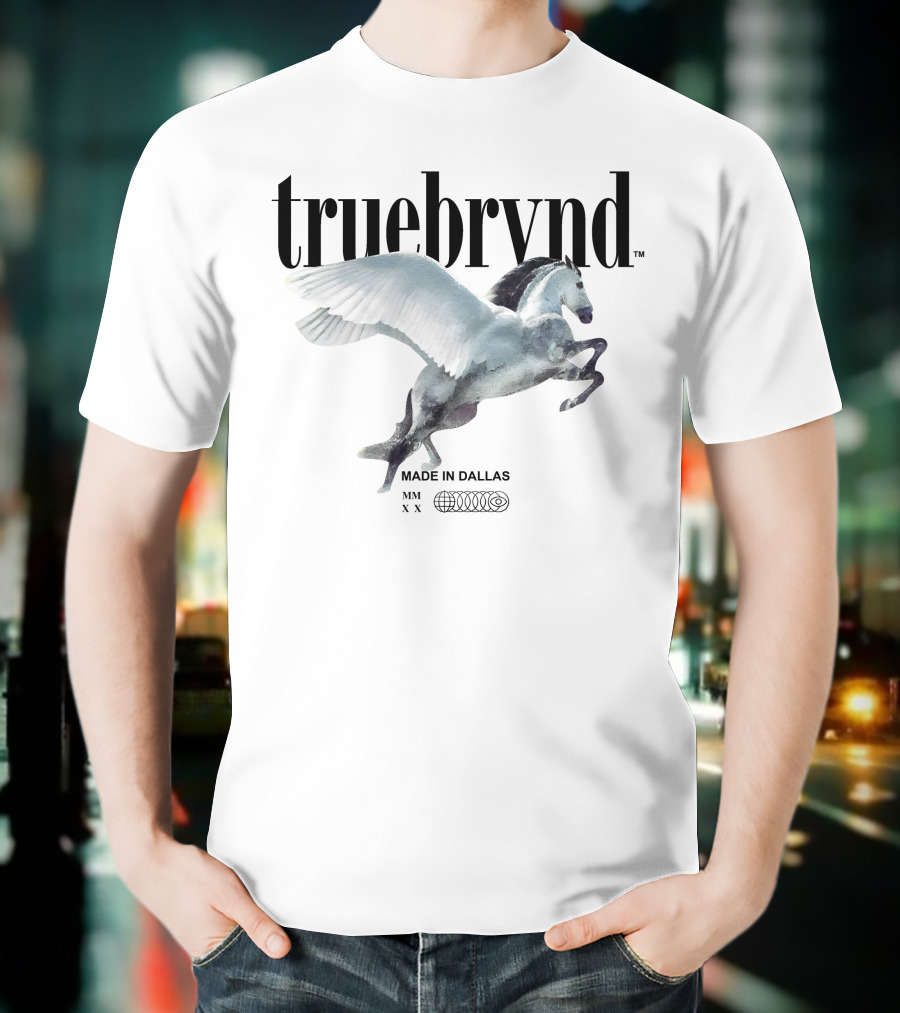Truebrvnd Made In Dallas Pegasus T-Shirt