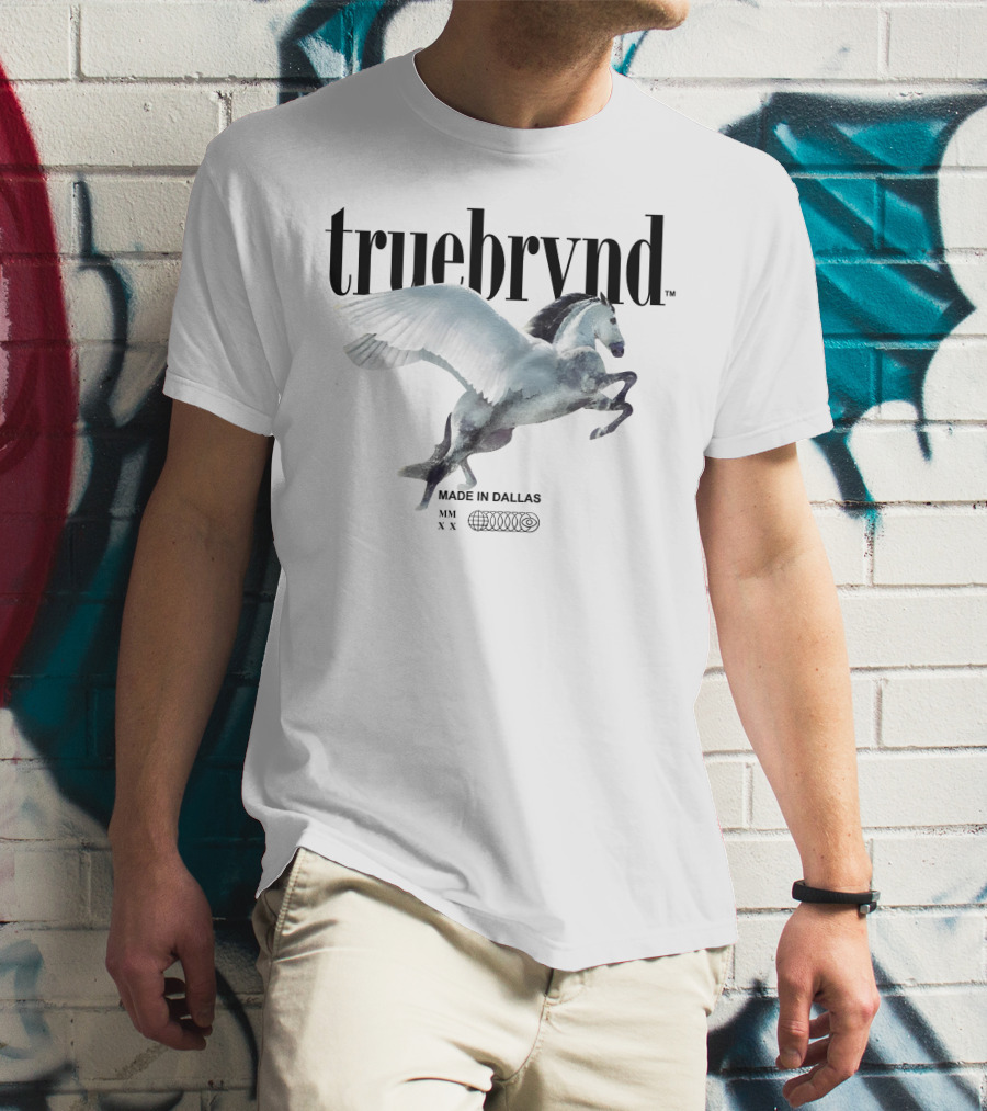 Truebrvnd Made In Dallas Pegasus T-Shirt