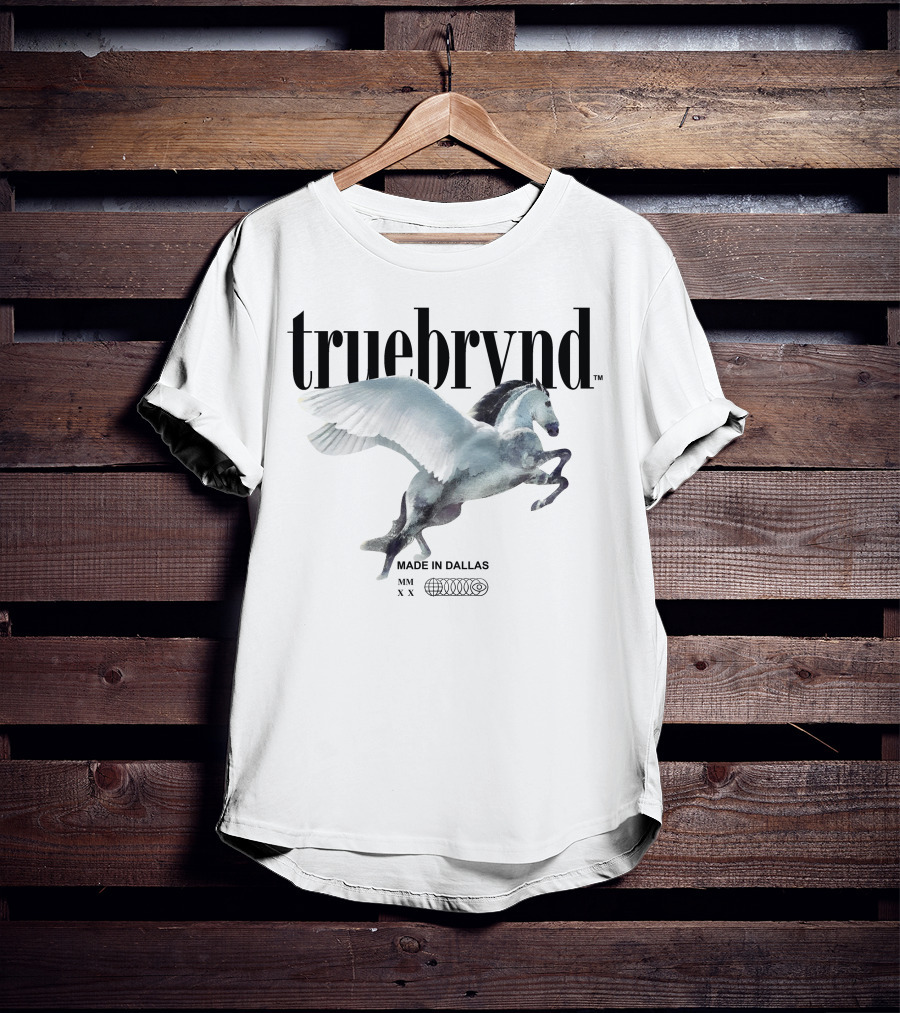 Truebrvnd Made In Dallas Pegasus T-Shirt