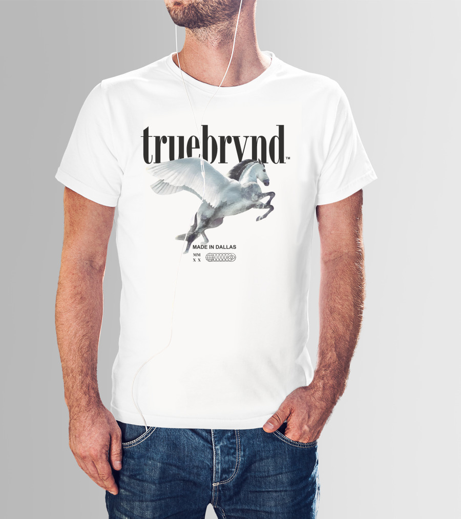 Truebrvnd Made In Dallas Pegasus T-Shirt