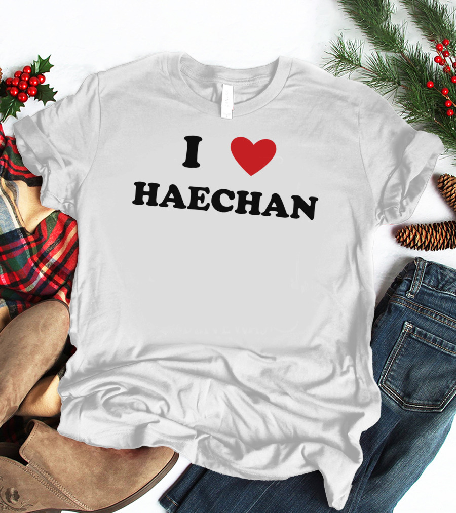 Love Heart Haechan Fan T-Shirt