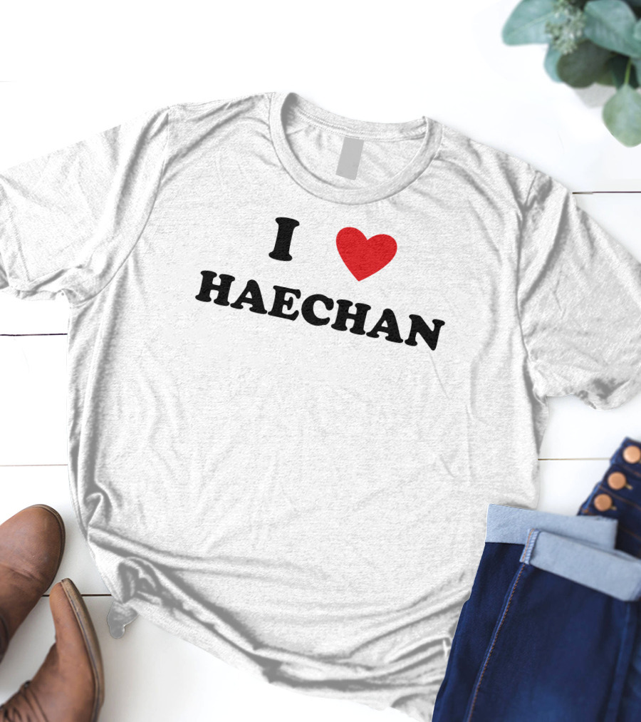 Love Heart Haechan Fan T-Shirt
