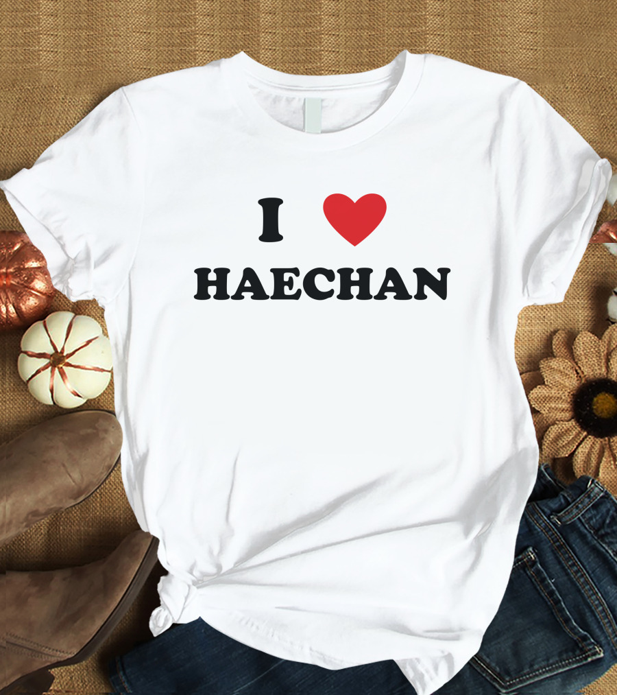 Love Heart Haechan Fan T-Shirt