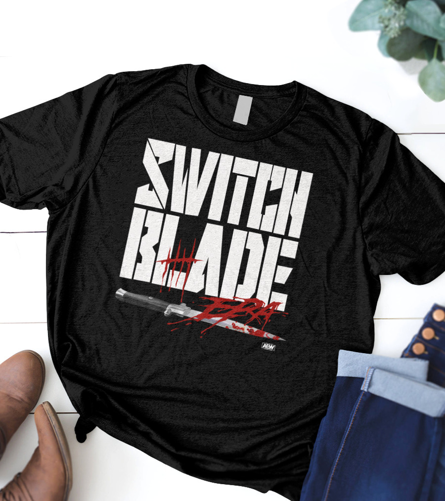 Switch Blade Era AEW Knife T-Shirt