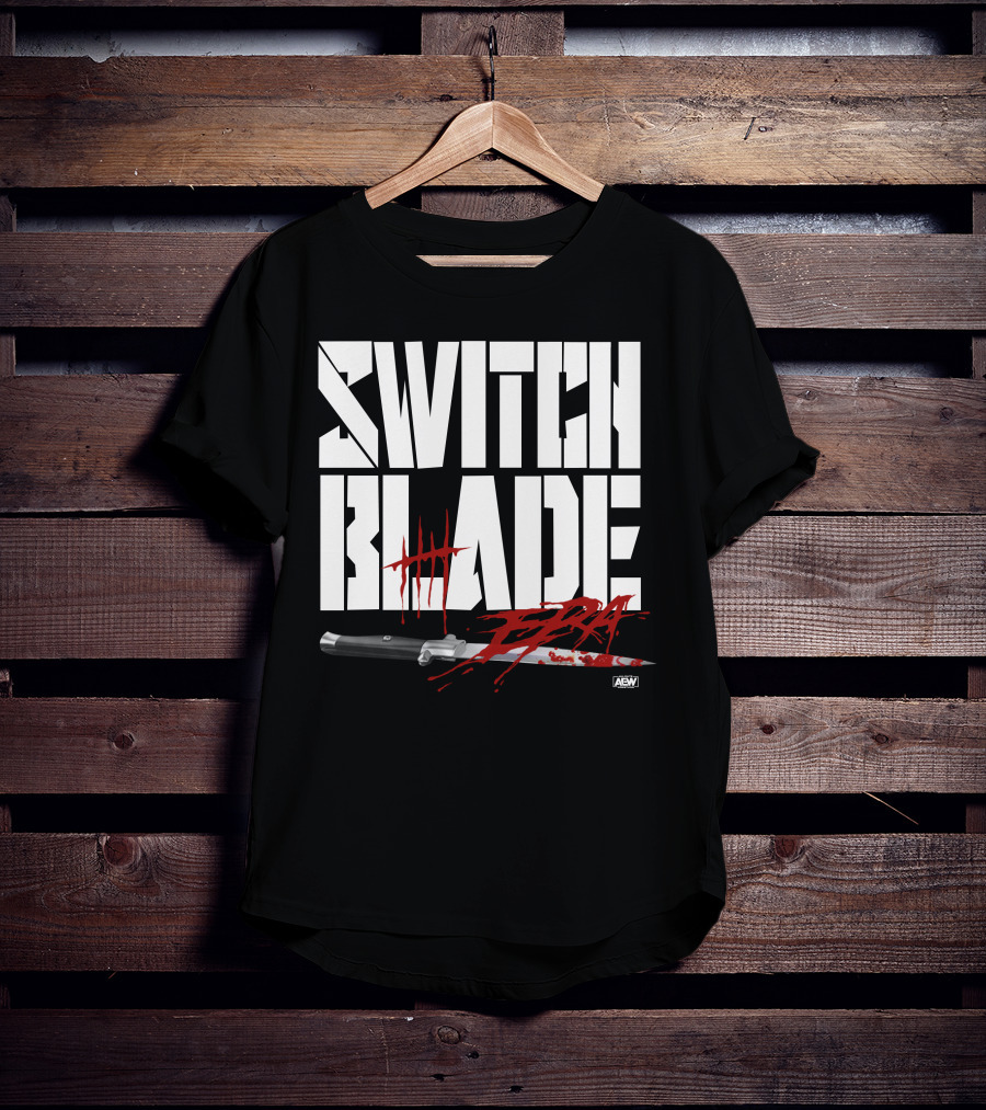 Switch Blade Era AEW Knife T-Shirt