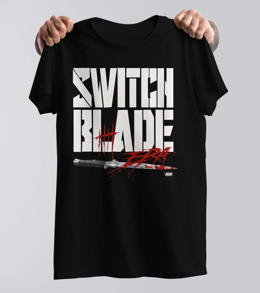 Switch Blade Era AEW Knife T-Shirt