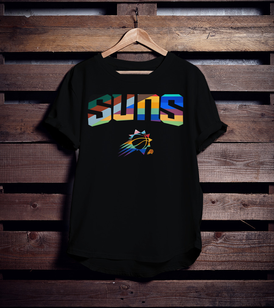 Phoenix Suns Pride Rainbow T-Shirt
